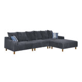 4 - Piece Upholstered Sectional