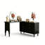 Ensemble de coiffeuse multifonctionnelle avec commode à six tiroirs de grande capacité