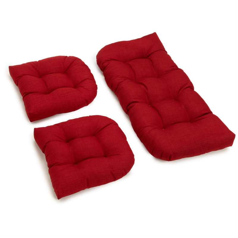 Coussin de siège d'extérieur, Paprika, 4.5''