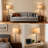 30"Tall Table Lamp Set Of 2,Bedside Lamps For Bedroom Living Room, Height Adjustable Nightstand Lamps With Pull Chain(Bulbs Included), Black-1215485110-1215485105