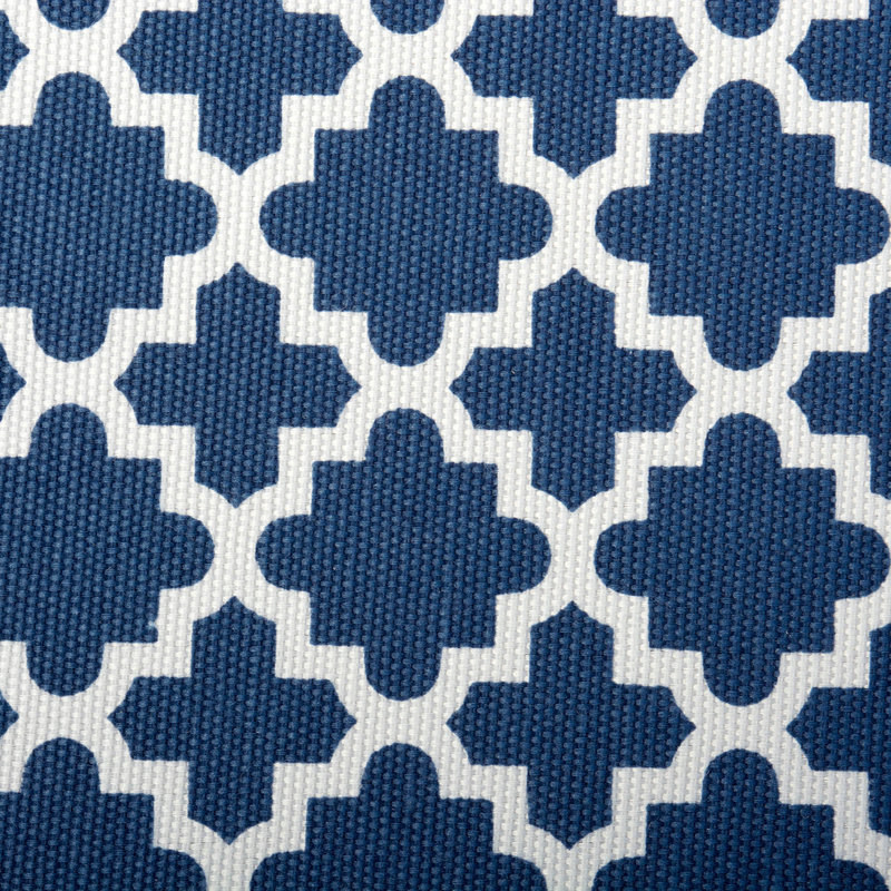 Winston Porter Fabric Decorative Bin, Blue, 13" H x 13" W x 13" D