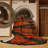 Machine Washable Art Deco Brown Area Rug-1769987044