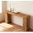 Wood Console Table, Farmhouse Sofa Table Entryway Table,brown,oak