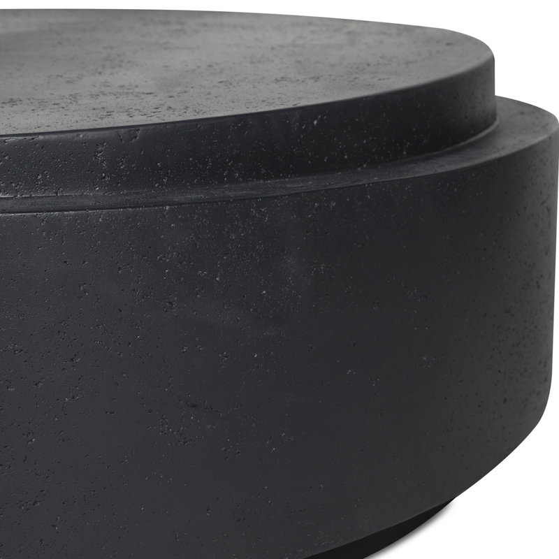 COSMO OUTDOOR COFFEE TABLE BLACK, Black