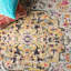 Tapis oriental gris / doré Felty-1854845182
