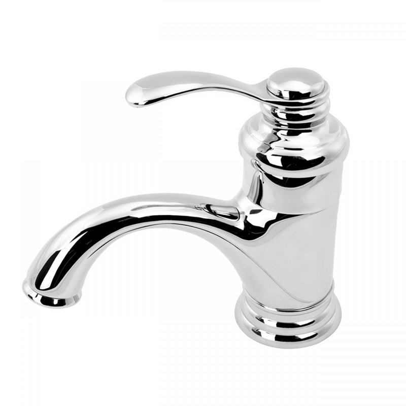 Single Hole Bathroom Faucet Single-Handle Chrome Ashley Design Renovators Supply