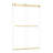 48" W x 76" H Bypass Frameless Shower Door-87849803