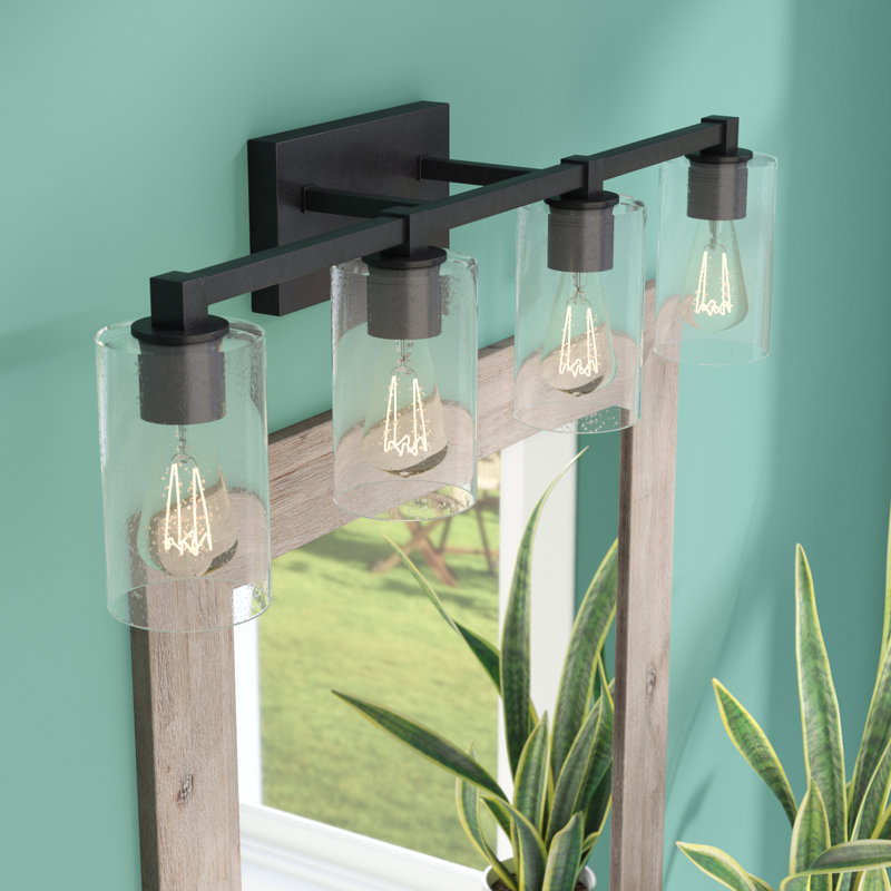 Ravenwood 4 - Light Dimmable Vanity Light, Clear