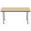 Table rectangulaire d'activité rectangulaire avec pieds réglables-49447499-99105924-99105923