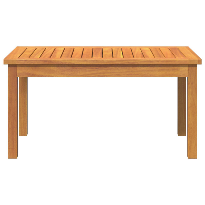Solid Wood Coffee Table, 38cm H x 75cm L x 45cm W