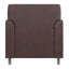 Chaise Adrey LeatherSoft avec structure aux coutures épurées-133597928-133597933