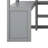 Heribert Wood Twin Size Loft bed with Multiple Storage Shelves and Wardrobe-7512201