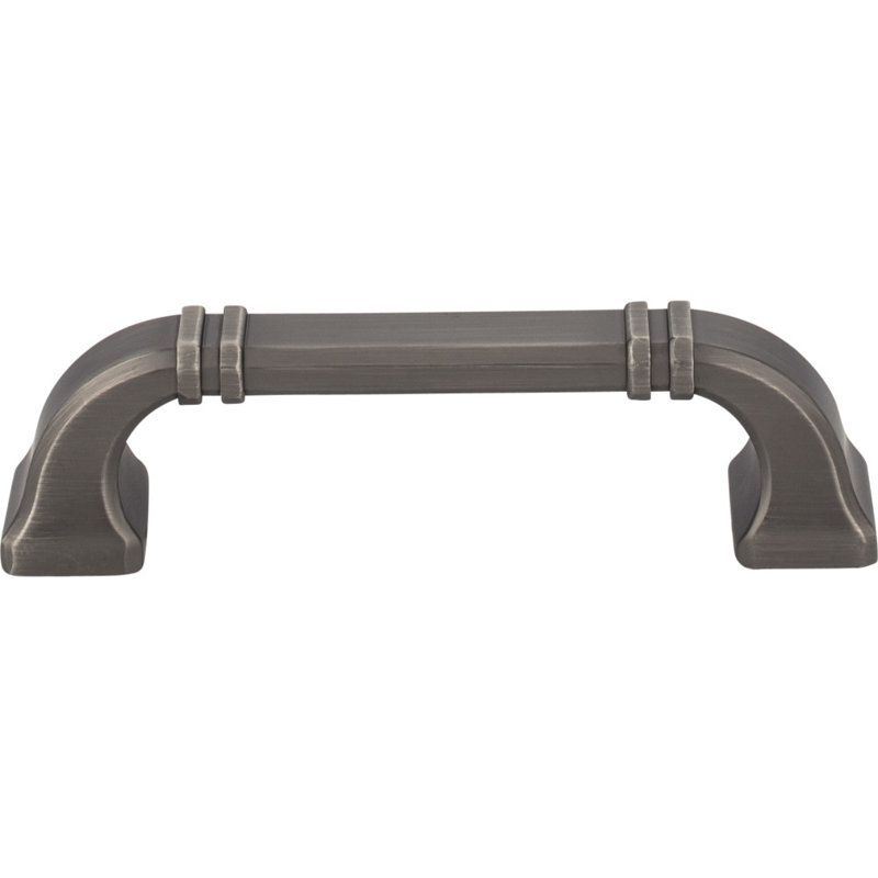 Ella Bar Pull, Brushed Pewter, 6 5/16