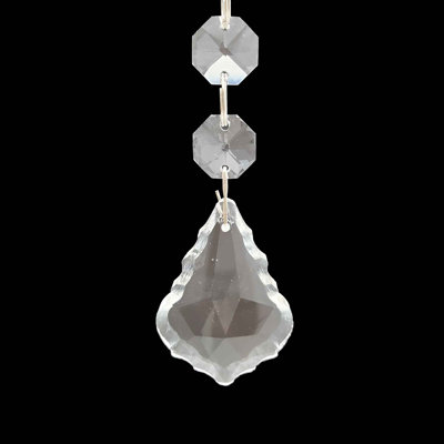 Handmade Crystal Finial Ornament
