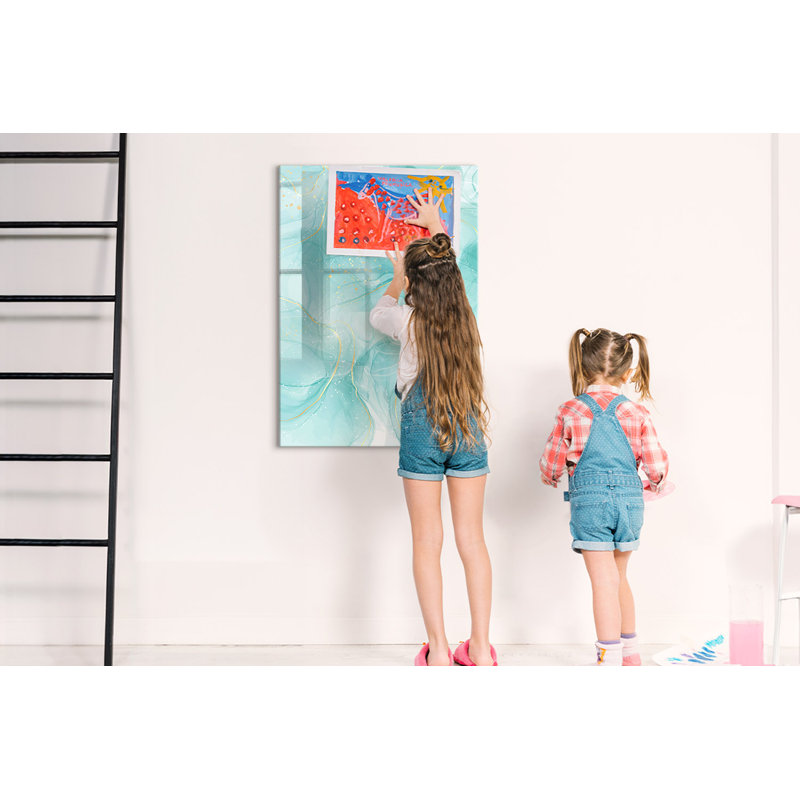 Magnetic Glass Photo Memo Board