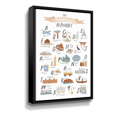 " Around The World III " Painting Print