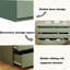 Grande commode 6 tiroirs