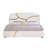 Desalvo Upholstered Stainless Steel Decoration Bed-30307386-30307384