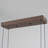 Modern Dimmable LED Linear Kitchen Island Pendant