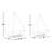 Gibson 2 Piece Diamond Metal Floating Shelf-971405896