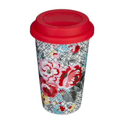 Marlow Home Co. Jaxton 330 mL Double Wall Insulated Porcelain China Travel Mug with