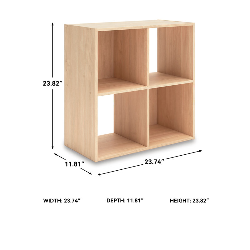 Organisateur 4 cubes Piperton, (2 tablettes) H 24 po x l 24 po x P 12 po.