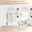 Miroir de salle de bain Hafsa Cadre en acier inoxydable-1571902117-1591519981