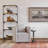 Industrial 72" H x 33" W Etagere Bookcase
