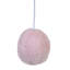 Tour à chat multi-niveaux à thème floral pour chats d'intérieur, comprenant un arbre beige rose, un noyau suspendu et une tige stable avec base stable, 3 plateformes, tubes métalliques enveloppés