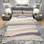 Ensemble de housse de couette Shabby Elegance Shape of Glam Mauve III - Microfibre de polyester-38758953