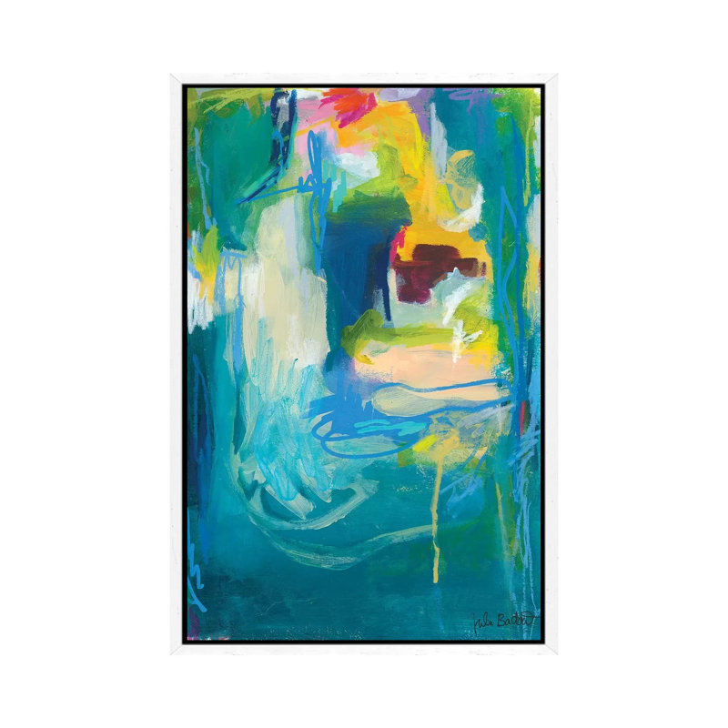 Holla If You Need Me by Julia Badow - Gallery-Wrapped Canvas Giclée on Canvas, White Framed, 152.5 cm H x 101.5 cm W