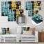 «Urban Odyssey Collages II», art mural en métal abstrait Collages MT131752-609996628