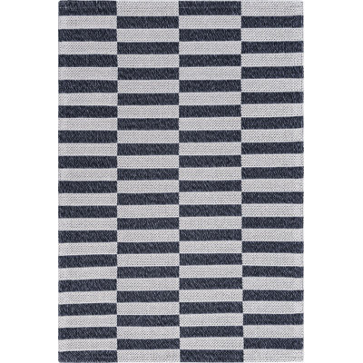 Tapis uni / rayé de couleur noir Dragon