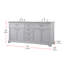 Ensemble de meuble-lavabo double 72 po Hermes-1562181971-1565161193
