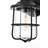 Huxley Outdoor Wall sconce in Black