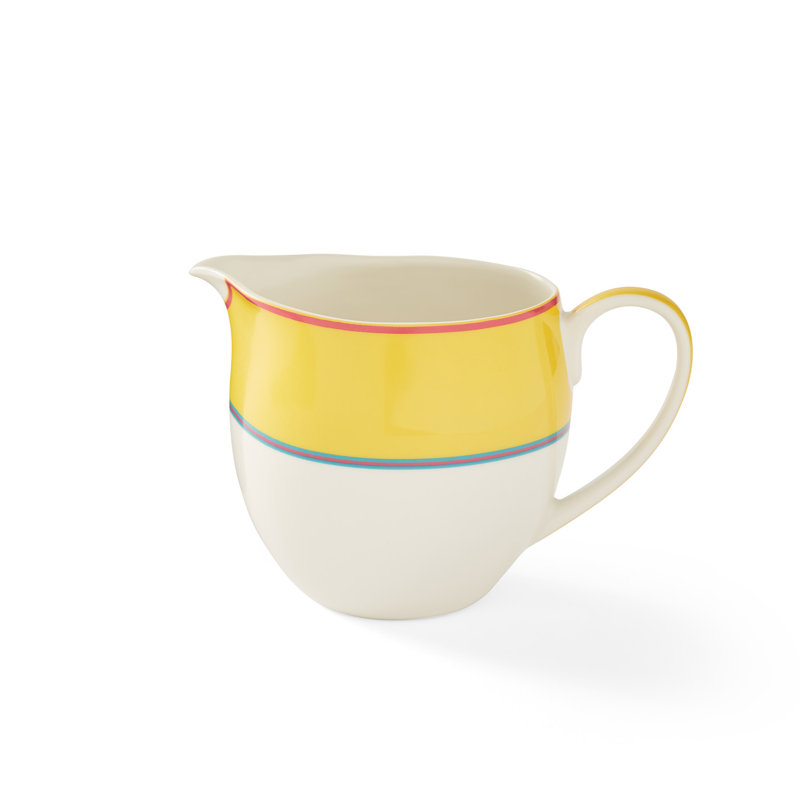 Cruche 12 oz en turquoise, Jaune