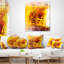 Art abstrait de Bouddha - coussin abstrait imprimé