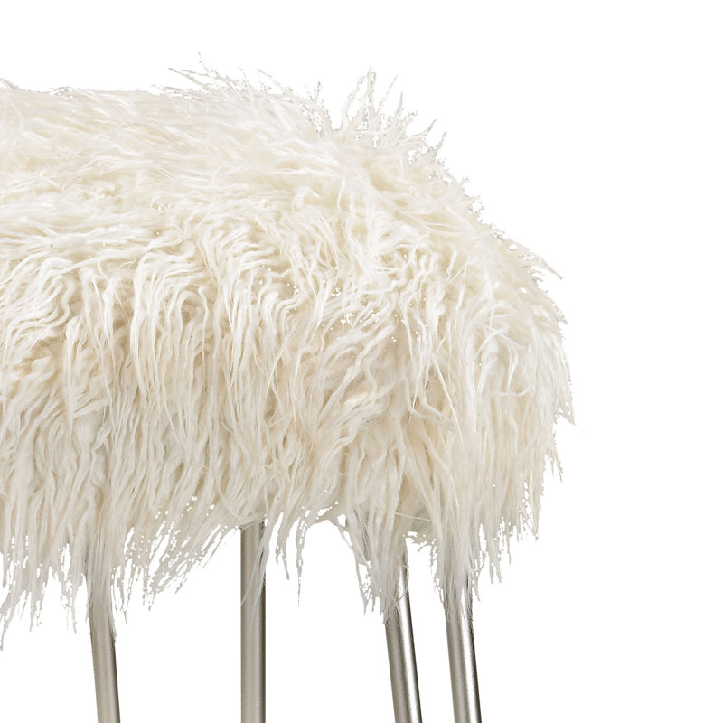 Tabouret de coiffeuse Betty - blanc
