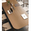 Table de conférence moderne en bois massif avec prises de courant intégrées-546954664