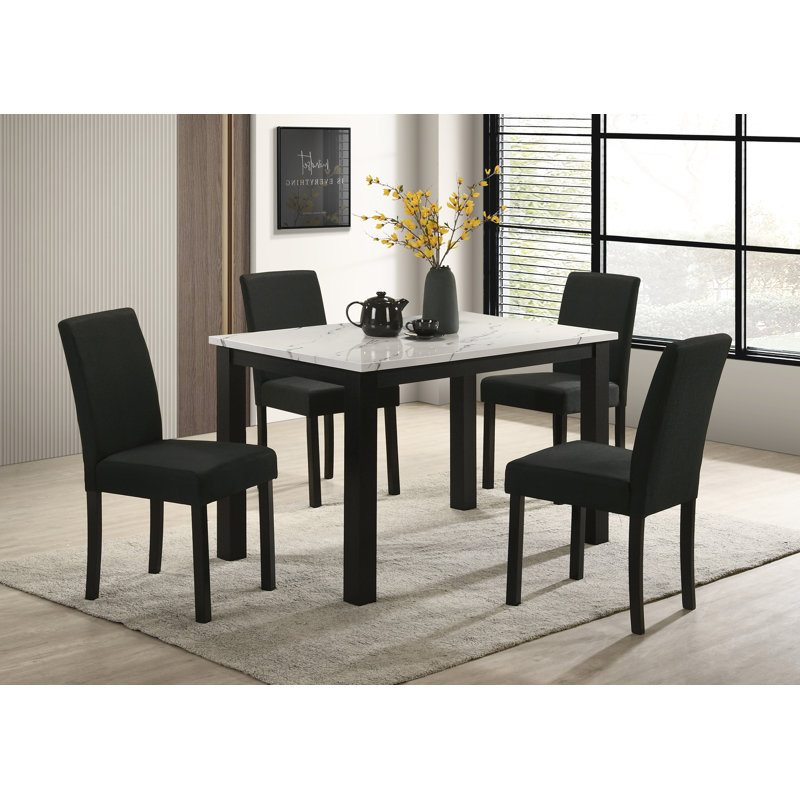 4pc 4pc Contemporary, Noir / noir anthracite
