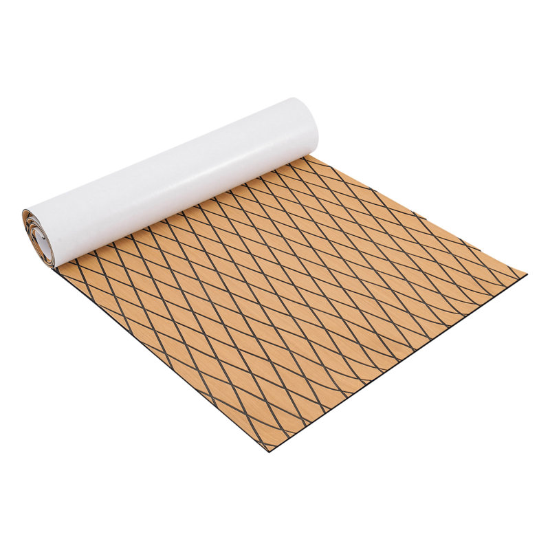  Tapis antidérapant 94,48 * 35,43 po pour bateau et yacht, Jaune