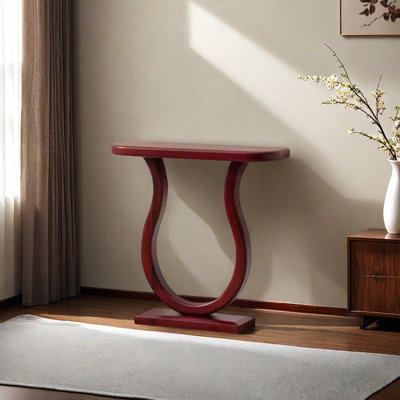 Modern Minimalist Solid Wood Console Table
