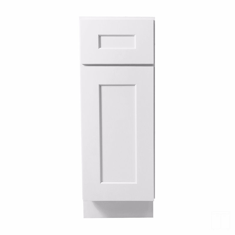 Armoire de base à une porte pour tablettes de rangement pour la cuisine, la buanderie et la salle de bain