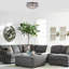 Plafonnier encastré 4 lumières 15 po Mossley-22915839