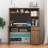 Computer Desk with Hutch & Bookshelf