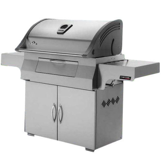 Barbecue au charbon professionnel 67,5 "avec fumoir Napoleon