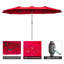 Parasol de marché rectangulaire Crosspointe 180'-2074113471