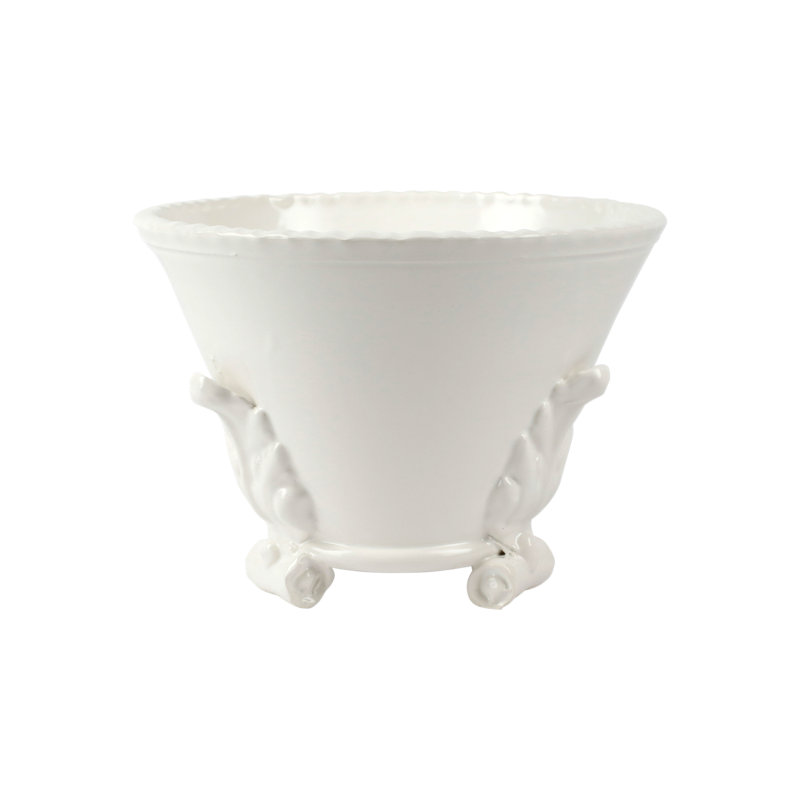 Rustic Garden Handmade Planter, 6.75" H x 9.5" W x 9.5" D