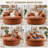 57" Corduroy Swivel Chair – Compression-Filled Deep Seat, 360° Rotate-539385118