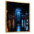 Cadre flottant doré